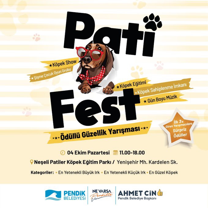 PATİ FEST ÖDÜLLÜ GÜZELLİK YARIŞMASI
