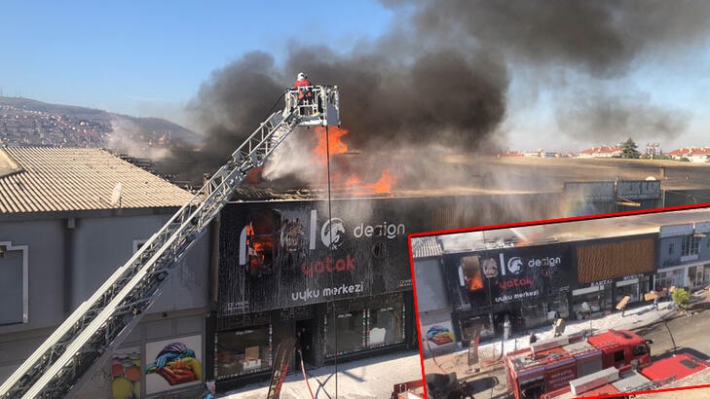 Sakarya’da mağaza yangını: Esnaf eşyalar için seferber oldu