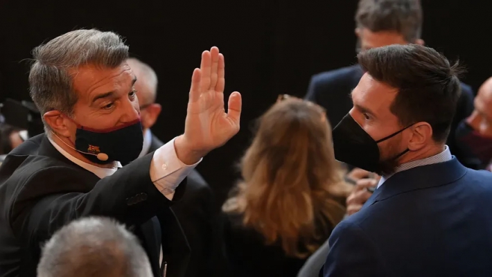 Barcelona Başkanı Joan Laporta: “Lionel Messi’nin Barcelona’dan ayrılması bizim için en iyi şeydi”