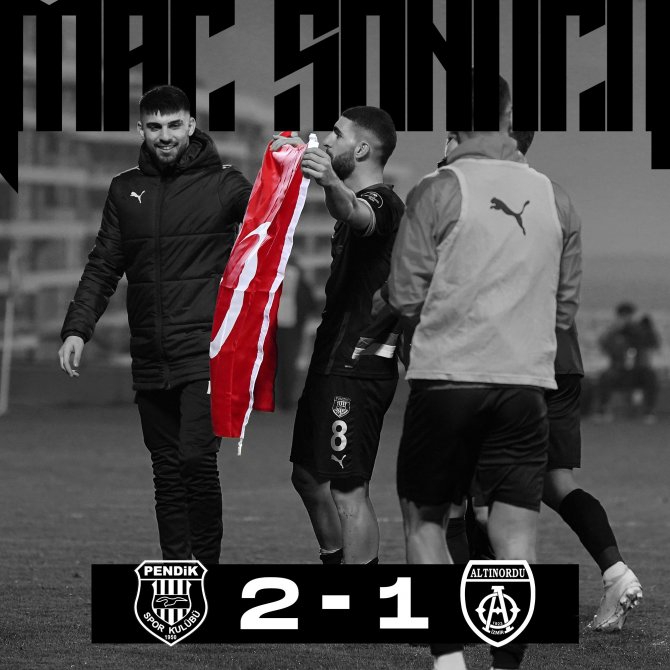 Pendikspor 2-1 Altınordu