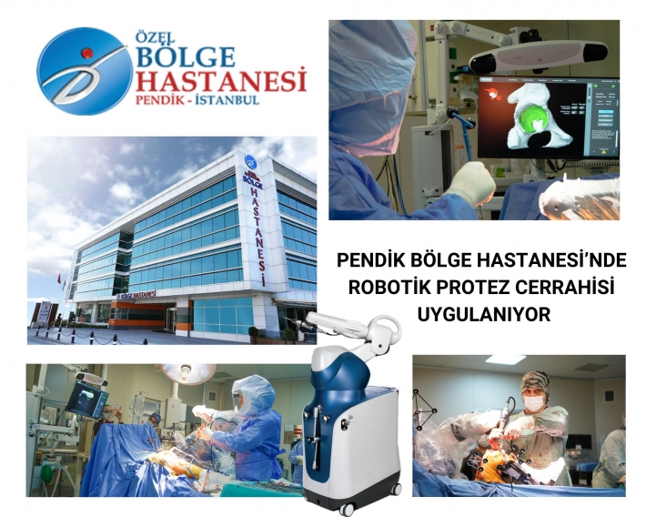 Pendik Bölge Hastanesi’nde Robotik Protez Cerrahisi Uygulanıyor