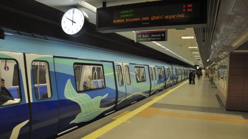 Kadıköy-Sabiha Gökçen Havalimanı Metro Hattı Durakları, sefer sıklığı, metro durakları kaç dakika?