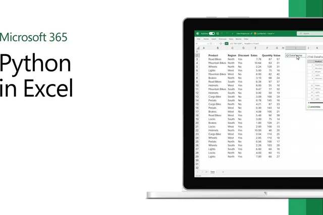 Python Entegrasyonu ile Excel’de Yeni Dönem