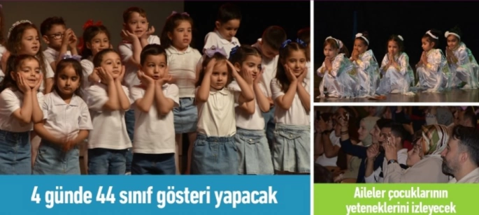 AÇEM Yıl Sonu Gösterileri Renkli Görüntülere Sahne Oldu