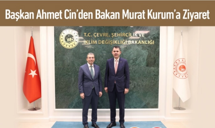 Başkan Ahmet Cin, Bakan Kurum ile Pendik Yatırımlarını Değerlendirdi