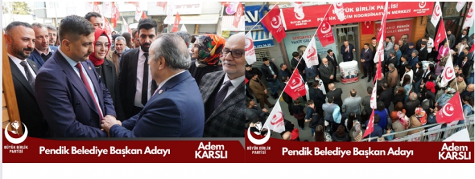 Büyük Birlik Partisi SKM Coşkulu Bir Kalabalıkla Açıldı