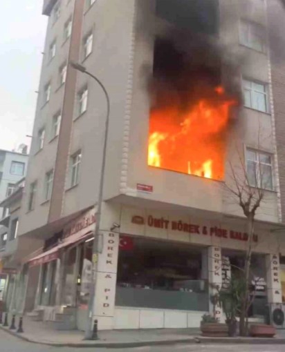 Çamçeşme 'de Tüp Patlaması Sonucu Yangın Çıktı!