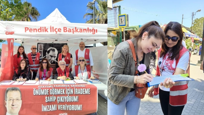 CHP Pendik’te İmamoğlu İçin Rekor İmza