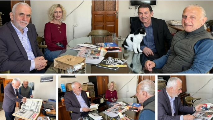 Erol Kaya’dan Gazetemize Nezaket Ziyareti