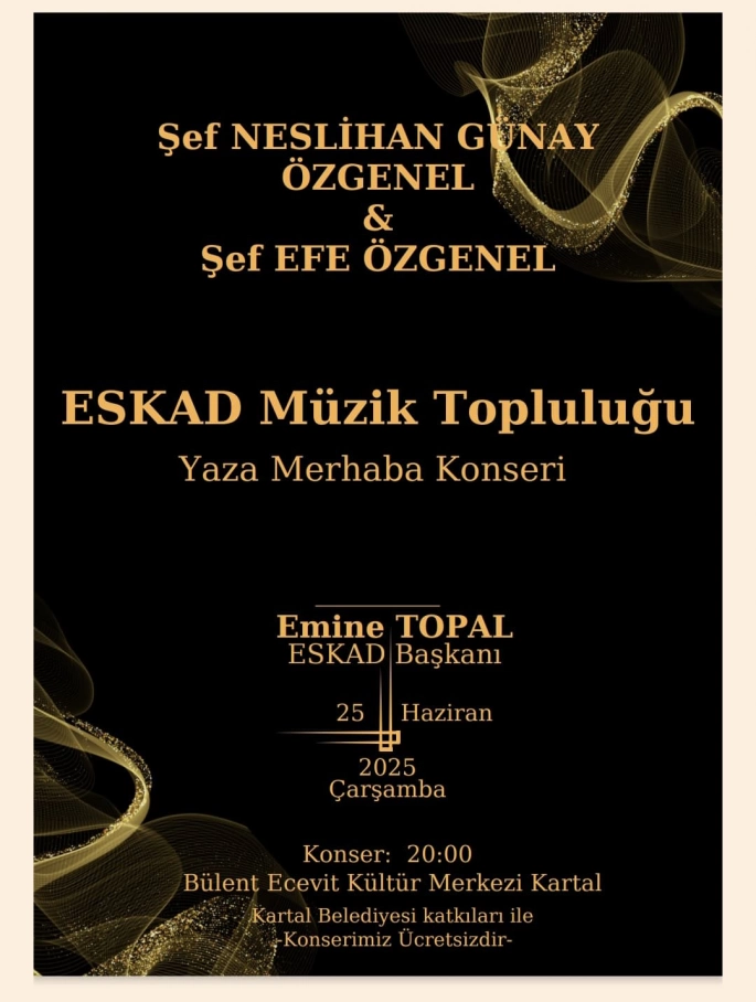 ESKAD Kadın ve Genç Müzik Topluluğu’ndan ‘Yaza Merhaba Konseri’