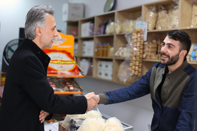 HÜDA PAR Pendik İlçe Belediye Başkan Adayı Erdal Almalı’dan Dumlupınar Mahallesine Ziyaret