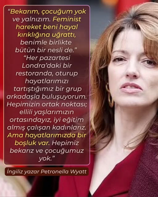 İngiliz Yazar Petronella Wyatt: Feminist Hareket Bizi Hayal Kırıklığına Uğrattı