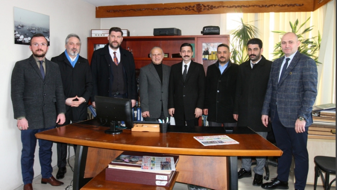 MHP İlçe Başkanı Kerim Kaya’dan Gazetemize Nezaket Ziyareti