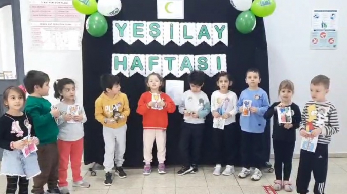 Minik Tayfalar Anaokulundan Yeşilay Haftasına Özel Muhteşem Program