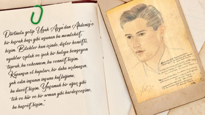 MİT’ten Nazım Hikmet’e Ait Olduğu Değerlendirilen Arşiv Belgesi