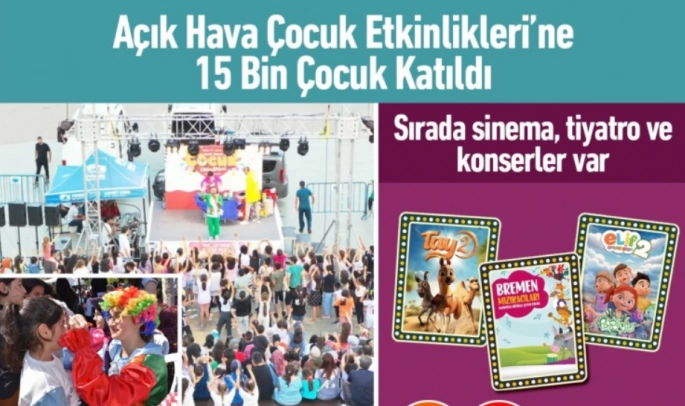 Pendik Açık Hava Çocuk Etkinlikleri’ne 15 Bin Çocuk Katılım Sağladı