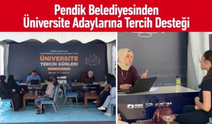 Pendik Belediyesinden Üniversite Adaylarına Rehberlik Desteği