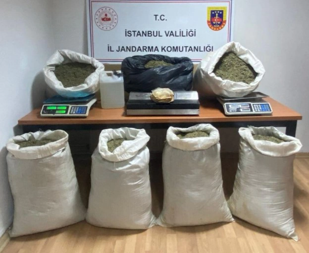 Pendik İlçe Jandarma Komutanlığı'ndan Uyuşturucu Operasyonu!