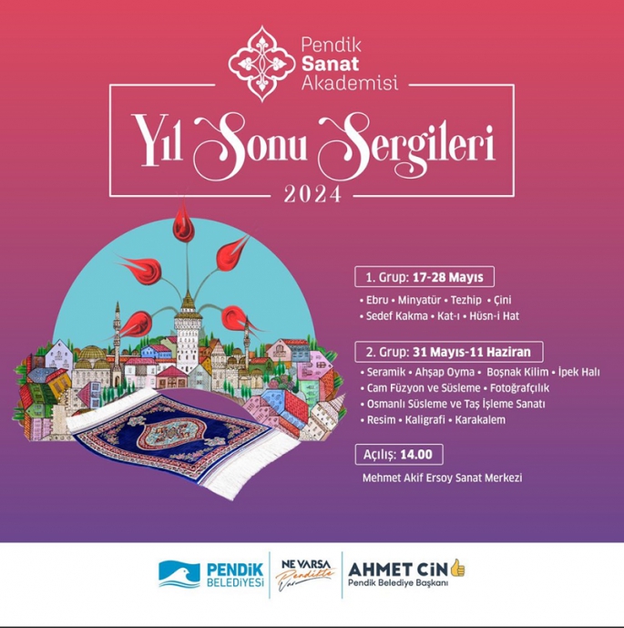 Pendik Sanat Akademisi Yıl Sonu Sergileri 