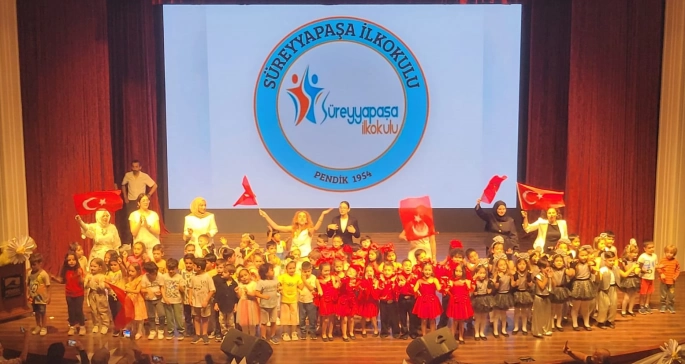 Pendik Süreyyapaşa İlkokulu Anasınıfı Öğrencilerinden Yıl Sonu Gösterisi