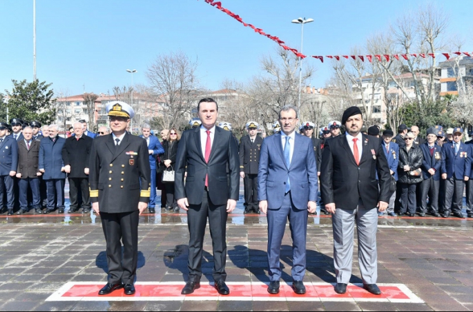 Pendik’te 18 Mart Çanakkale Zaferi ve Şehitler Anıldı