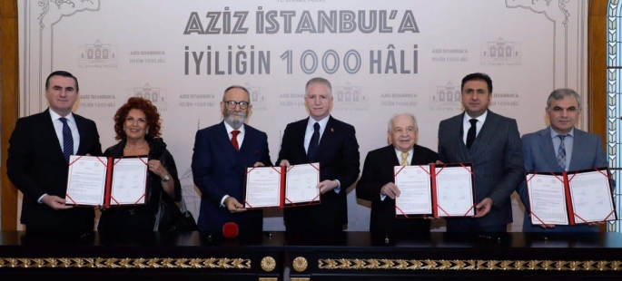 Pendik'te 24 derslikli ve 2 atölyeli mesleki ve teknik Anadolu lisesi yapımının imzaları atıldı 