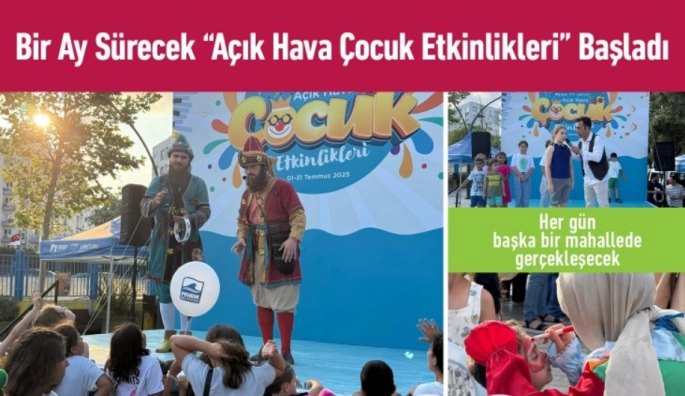 Pendik’te Açık Havada Çocuk Şenliği Başladı