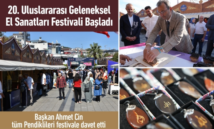 Pendik’te El Sanatlarıyla Renkli Festival Coşkusu