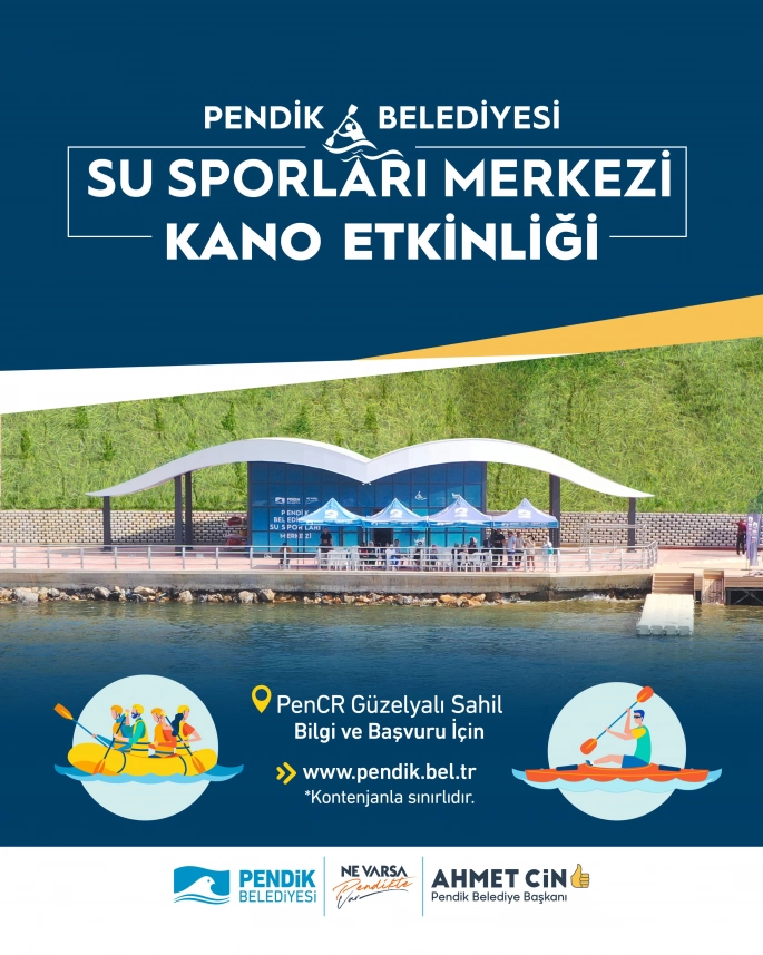 Pendik’te Kano Etkinlikleri Başladı