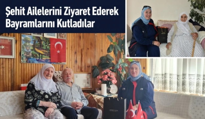 Pendik’te Şehit Ailelerine Bayram Ziyareti