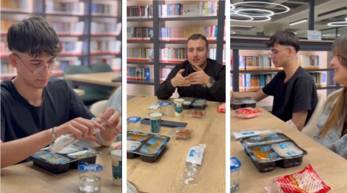 Pendik'te Sınavlara Hazırlanan Öğrencilere İftar Desteği