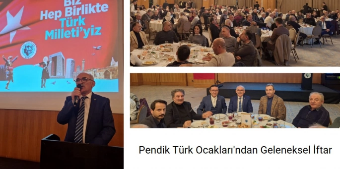 Pendik Türk Ocakları'ndan Geleneksel İftar