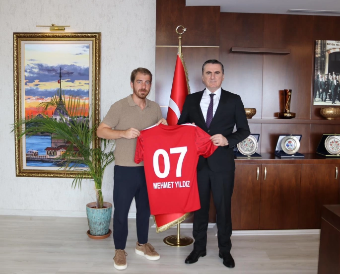 Pendikspor Başkanı Torun’dan Kaymakam Yıldız’a Ziyaret