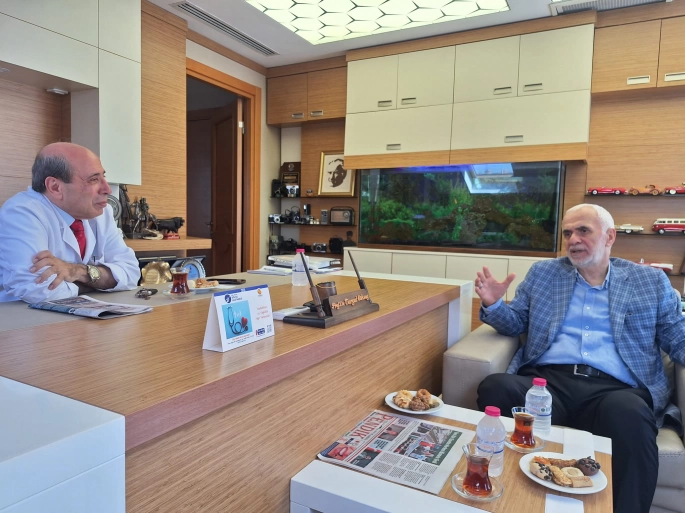  Prof. Dr. Turgut Göksoy Erol Kaya’yı Ağırladı