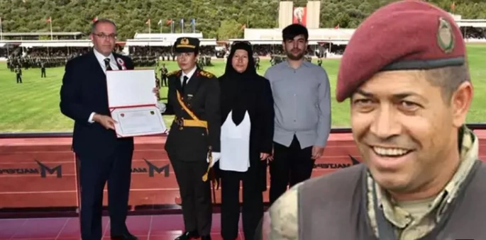 Şehit Ömer Halisdemir’in Kızı Elif Nur Halisdemir Teğmen Oldu