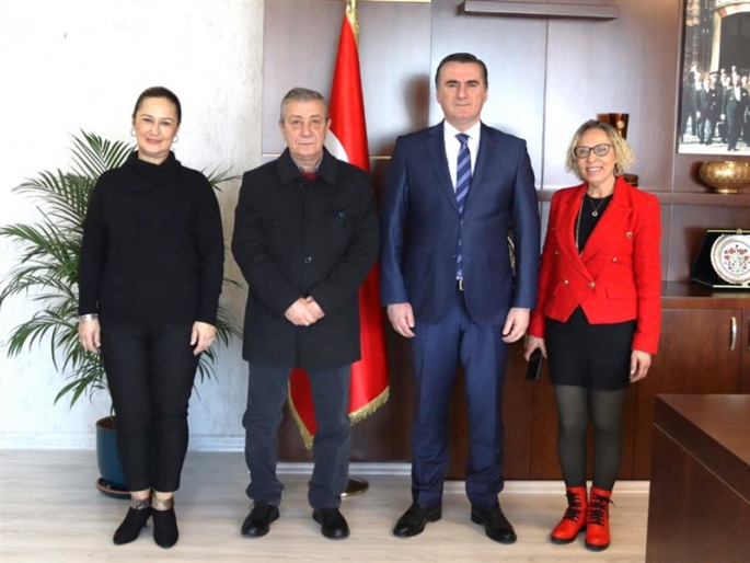 ŞEHRİN ŞAİRLERİ’NDEN KAYMAKAM YILDIZ’A ZİYARET