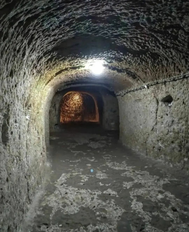 Derinkuyu Yeraltı Şehri  tüneller