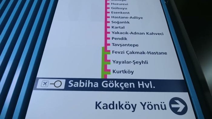 kadıköy pendik sabiha gökçen metro durakları 