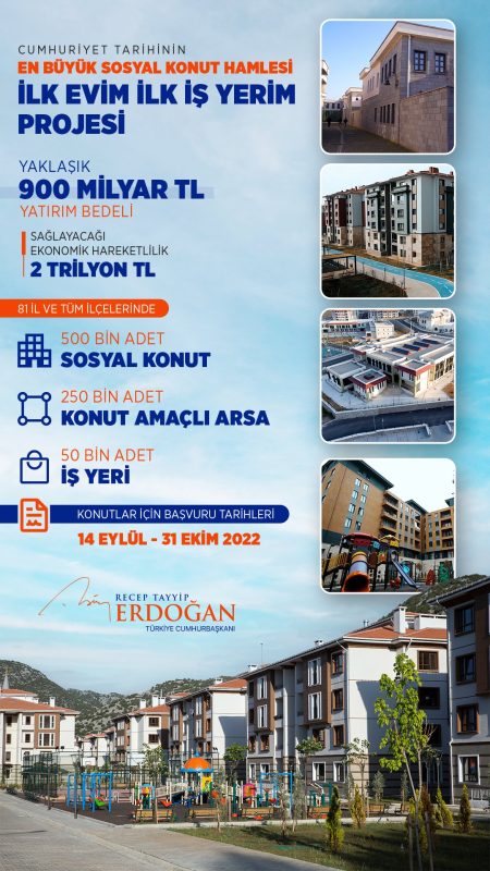 CUMHURBAŞKANI ERDOĞAN’DAN TOKİ UCUZ KONUT AÇIKLAMASI!